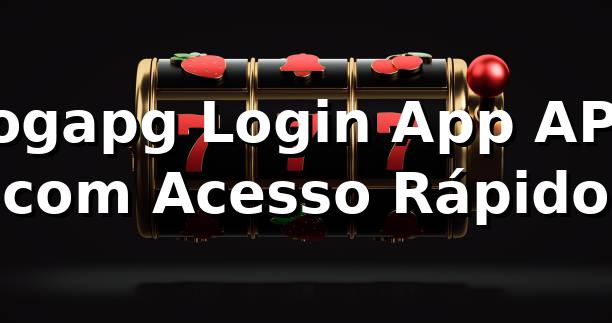 yogapg Login App APK com Acesso Rápido